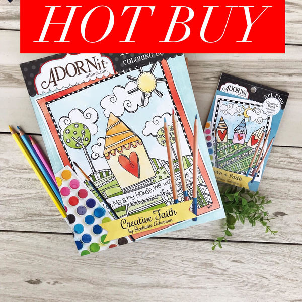 Documented Faith Coloring book set - Adornit