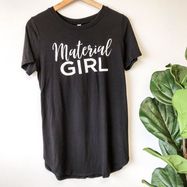 Material girl t shirt clearance