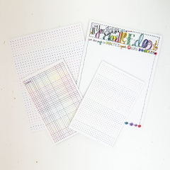 Doodle Notepad Quad Set