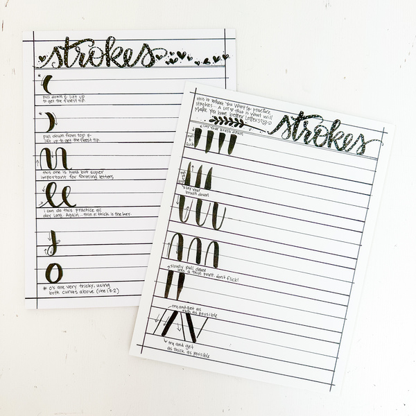 Brushstrokes Duo Notepad Set