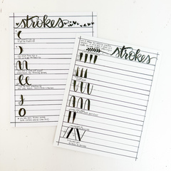 Brushstrokes Duo Notepad Set
