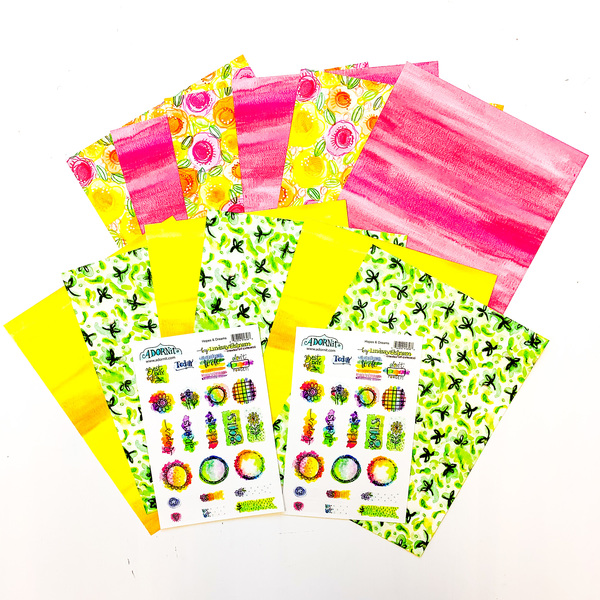 Doodle Kit #1 Paper & Sticker Pack