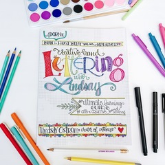 Creative Hand Lettering Book