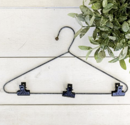 Large Hanger w/ Clips