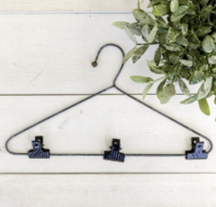 Large Hanger w/ Clips
