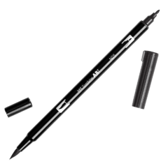 Tombow Double-Ended Marker - Black