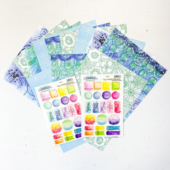 Doodle Kit #6 Paper & Sticker Pack