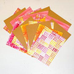 Doodle Kit #5 w/ Carmel Brown Kraft Paper