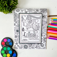 Color it Cute Calendar V1