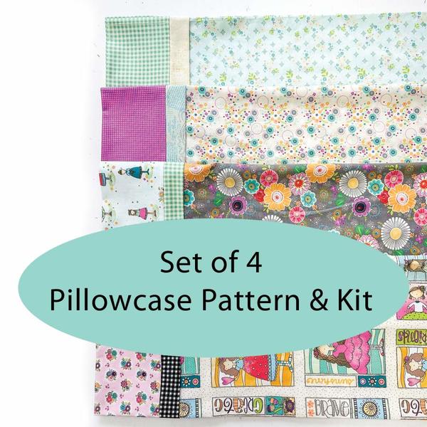 Set of 4 - Sunshine Girl Pillowcase Kit