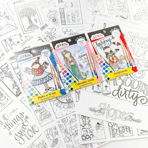 Lindsay Coloring Bundle
