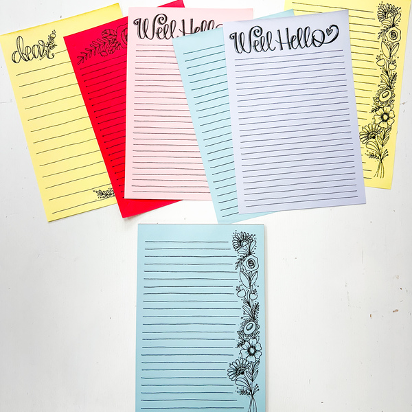 Colorful Lindsay Notepad