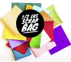 Half Pound Felt Scrap Bag