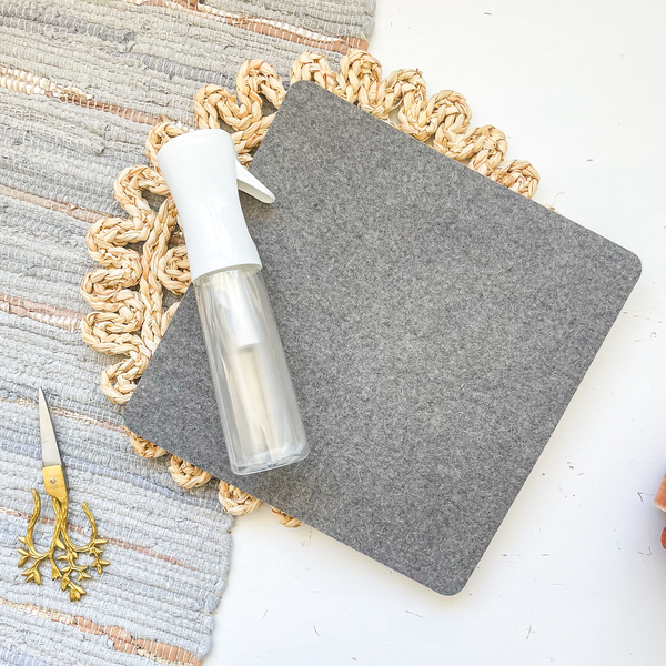 Wool Mat & Mister Bottle