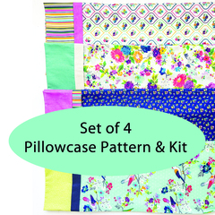 Set of 4 - Birdie Bloom Pillowcase Kit CLEARANCE