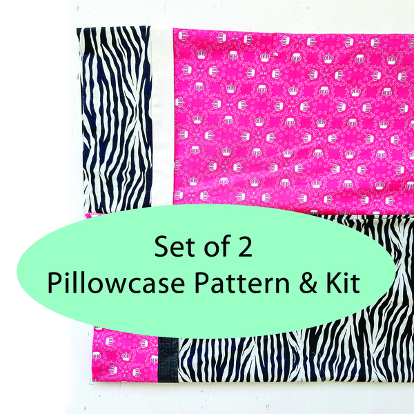 Set of 2 - Princess Pillowcase Kit CLEARANCE