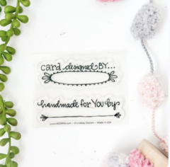 Handmade for You 3x4 Stamp