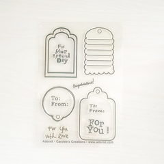 Clear Stamp - Occasion Tags