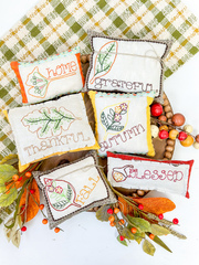 Fall Leaf Mini Pillows