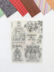 Barn Elements Stamp 6x8