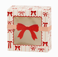 Cookie Box - Red & Pink Bows
