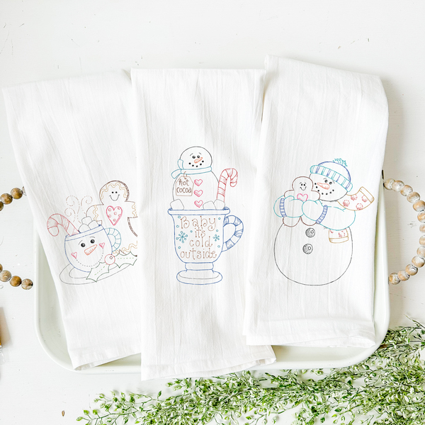 Cold Outside BOGO Tea Towels