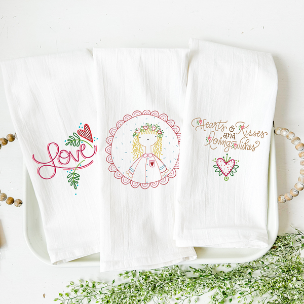 Loving Wishes BOGO Tea Towels