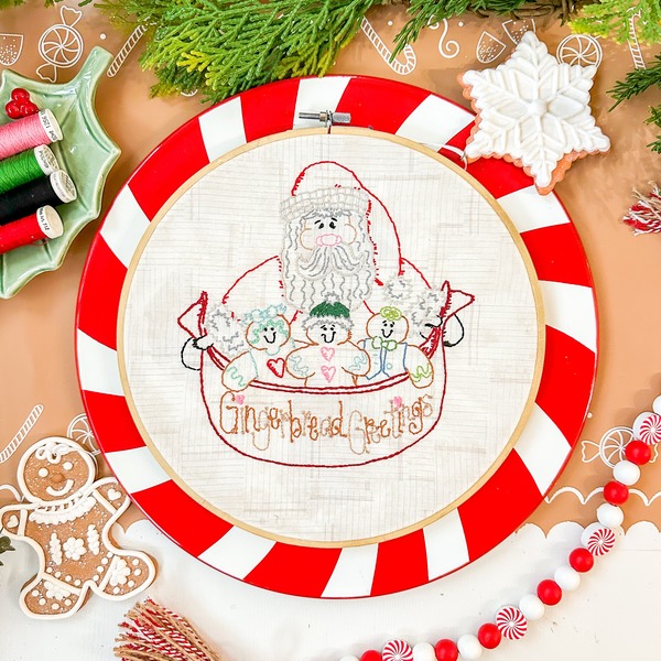 Gingerbread Greetings Pattern