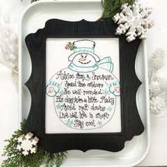 Snowman Advice Pattern