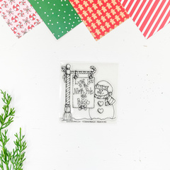 North Pole & Back 3x4 Stamp