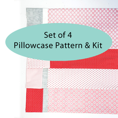 Valentine PIllowcase - set of 4
