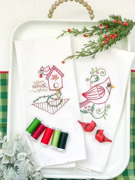 Cardinal Tea Towels