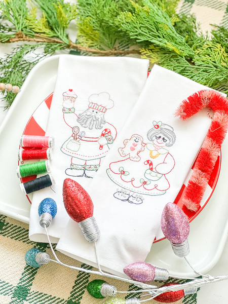 Claus Bakery Tea Towels