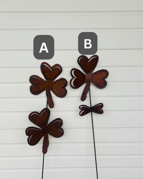 Shamrock Metal Art Yard Pick