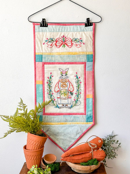 Garden Bunny Embroidery