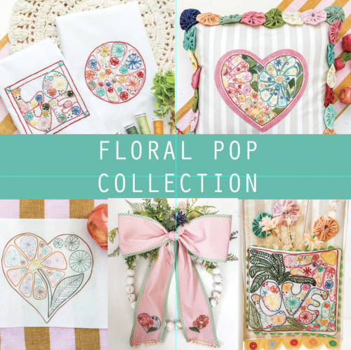Floral Pop Embroidery Collection