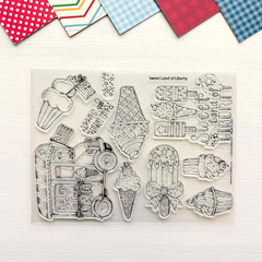 Sweet Land of Liberty Stamp 6x8
