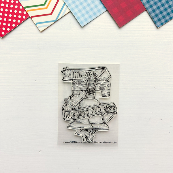 Celebrate 250 Years Stamp 3x4