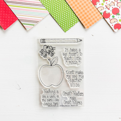Teaching Quotes 4x6 Stamp