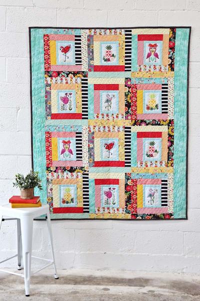 Let's Flamingle Quilt Kit