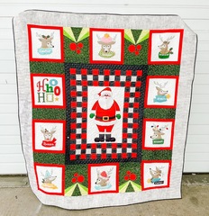 Reindeer Games Applique Quilt