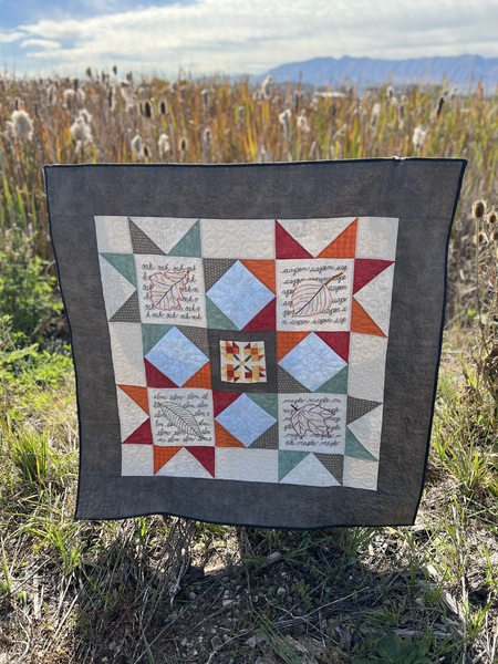 Autumn Leaves Wall Quilt