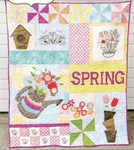 Spring Wall Quilt Kit
