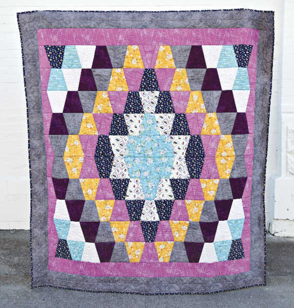 Tumbled Floral Quilt Kit