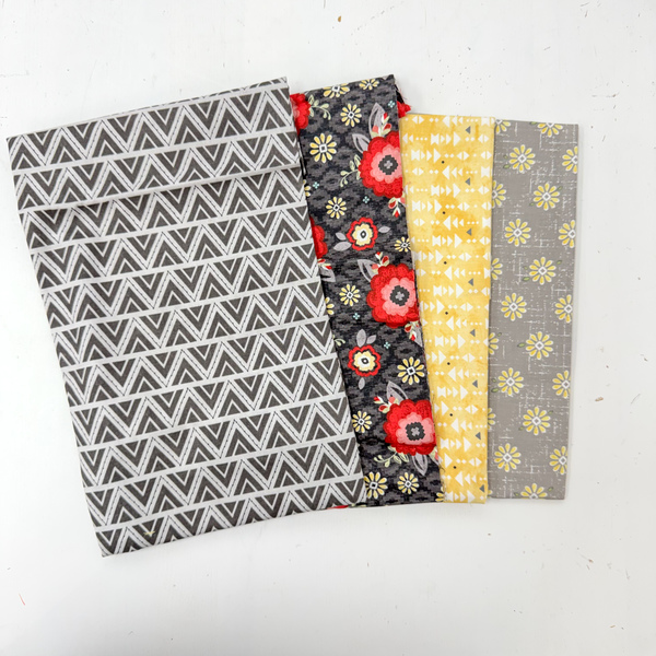 Aztec Blossom Gray Fabric Bundle