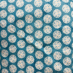 Pom-pom Dot Teal - fabric