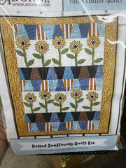 Potted Sunflowers Quilt Kit