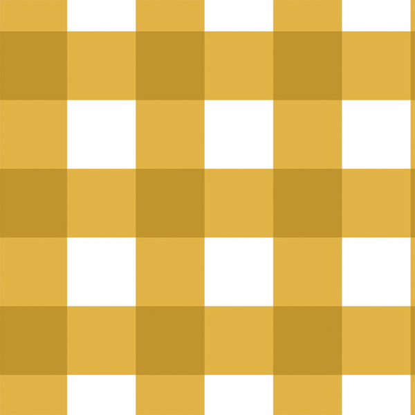 Fabric Jumbo Check Mustard