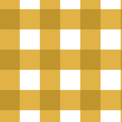 Fabric Jumbo Check Mustard