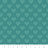 00787 cross my heart turquoise ruler